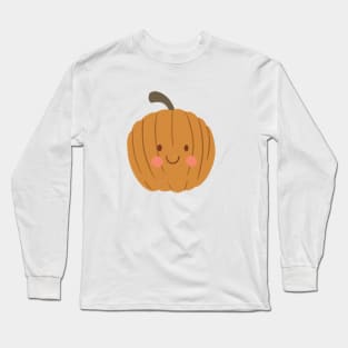 Cute Happ Pumpkin Long Sleeve T-Shirt